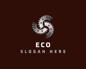 Cog Wheel Gear Mechanic Logo