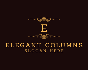 Elegant Wreath Fashion Boutique  logo design