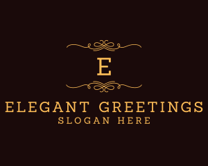 Elegant Wreath Fashion Boutique  logo design