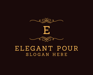 Elegant Wreath Fashion Boutique  logo design