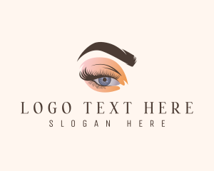 Eyelashes - Feminine Styling Beautician logo design