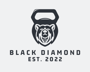 Grizzly Kettlebell Gym logo design