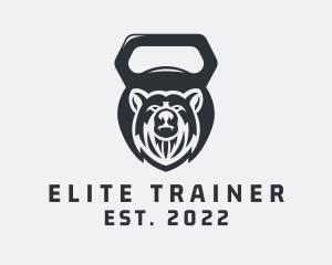 Grizzly Kettlebell Gym logo design