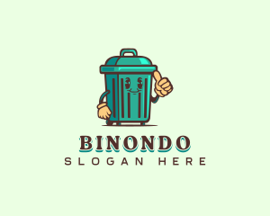 Garbage Bin - Garbage Bin Sanitation logo design