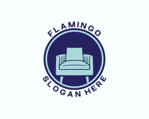 Armchair Seat Furniture Logo