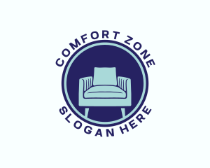 Armchair - Armchair Seat Furniture logo design