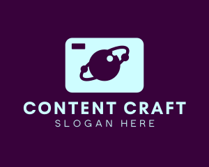 Blogging - Planetary Photography Camera logo design