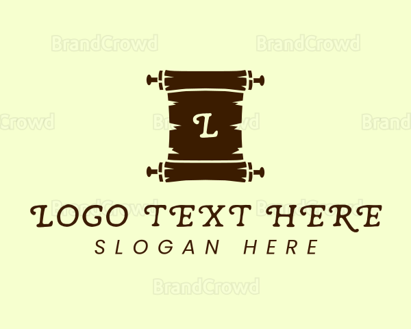 Medieval Scroll Literature Logo