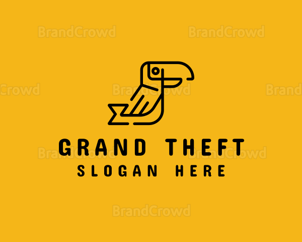 Wildlife Toucan Animal Logo