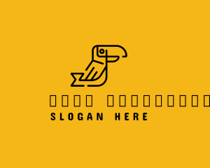 Wild - Wildlife Toucan Animal logo design