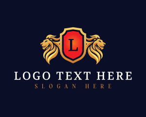 Prestige - Lion Royal Crest logo design