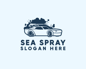 Auto Car Wash Vehicle logo design