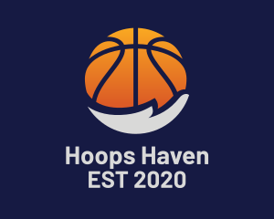 Basketball - Basketball Hand Player logo design