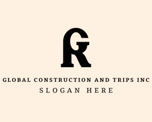 Lettermark - Generic Business Letter GR logo design