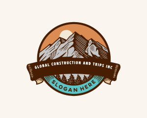 Adventure - Mountain Summit Adventure logo design