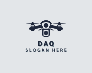 Quadcopter Surveillance Camera Logo
