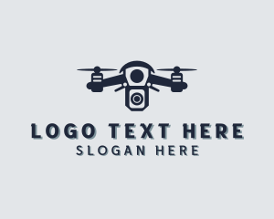 Videography - Quadcopter Surveillance Camera logo design