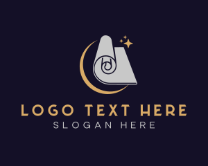 Meditation - Yoga Pilates Mat logo design