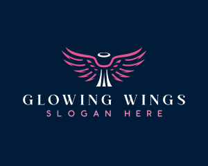 Holy Angelic Wing  logo design