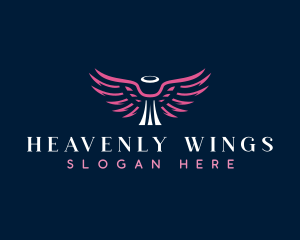 Holy Angelic Wing  logo design