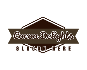 Chocolate Bakery Banner logo design