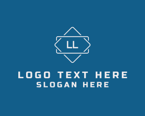 Serif - Modern Contractor Company logo design