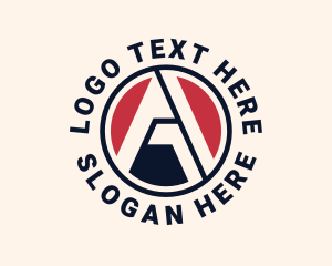 Contractor - Modern Startup Firm Letter A logo design