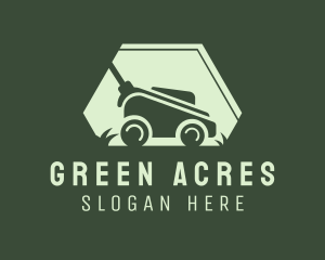 Grass - Grass Lawn Mower Mowing logo design