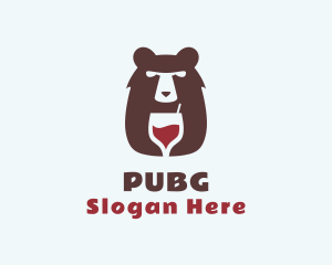 Oktoberfest - Bear Wine Bar logo design