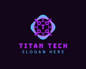 Cyber Technology Programming logo design