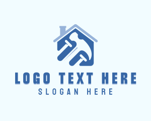 Tools - Carpentry Handyman Hammer logo design