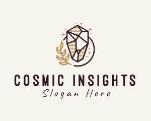 Cosmic Precious Stone logo design