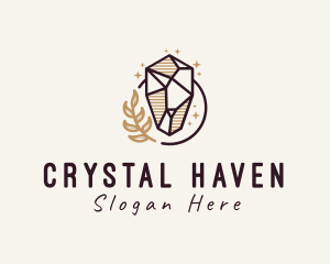 Cosmic Precious Stone logo design