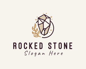 Cosmic Precious Stone logo design