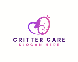 Elephant Heart Care logo design