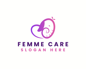 Elephant Heart Care logo design