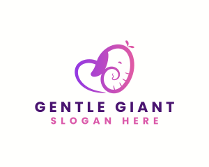 Elephant Heart Care logo design