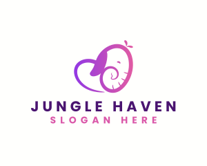 Elephant Heart Care logo design