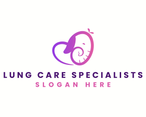 Elephant Heart Care logo design