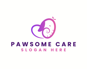 Elephant Heart Care logo design