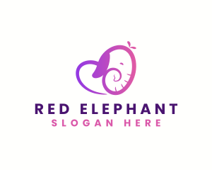 Elephant Heart Care logo design