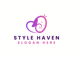 Shelter - Elephant Heart Care logo design
