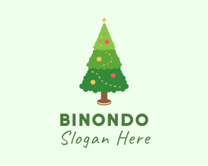 Christmas Tree Home Decoration Logo