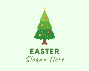 Christmas Tree Home Decoration Logo