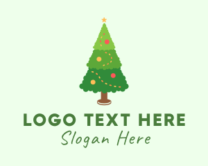 Festivity - Christmas Tree Home Decoration logo design