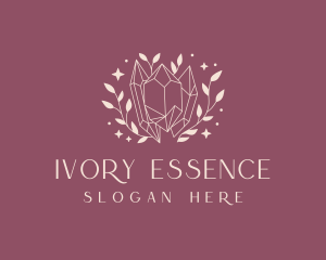 Ivory - Jewelry Crystal Sparkle logo design