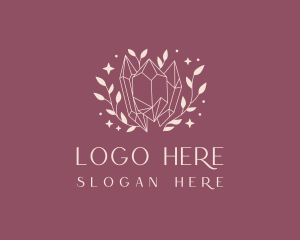 Luxe - Jewelry Crystal Sparkle logo design