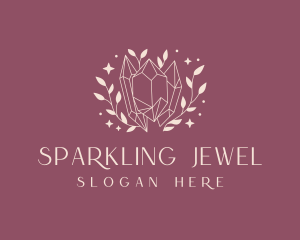 Jewelry Crystal Sparkle logo design