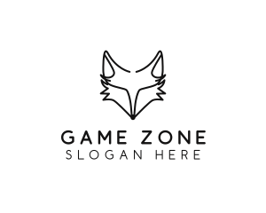 Wild Fox Animal logo design