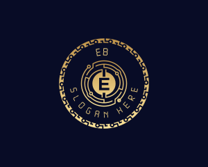 Trading - Digital Crypto Currency logo design